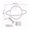 Planet Neon Light lampa ścienna LED, neonowa pom-żół [12200000085]